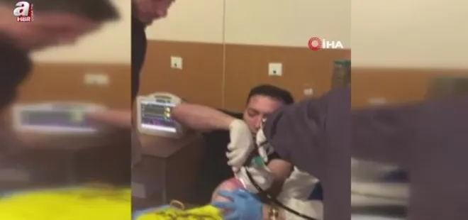 Ağrı’da yuttuğu ceviz yemek borusundan çıkarıldı