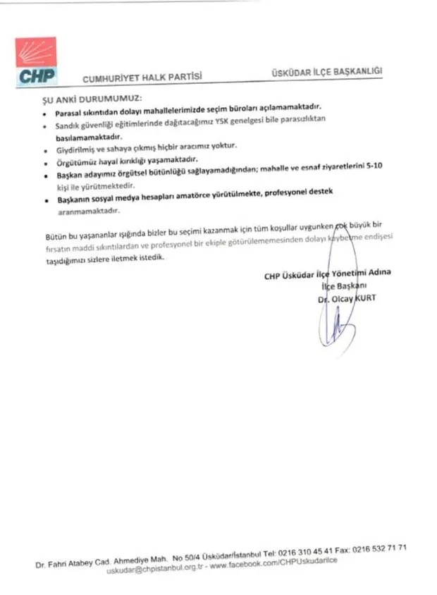 Üsküdar Belediye Başkan Adayı Ahmet Kılıç’ı yerden yere vurdu! İşte CHP’nin hali... - 3