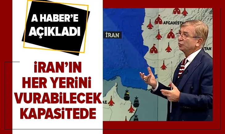 İran'ın her yerini vurabilecek kapasitede