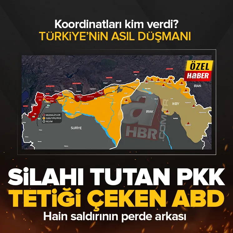 A Haberde çarpıcı sözler: Koordinatları ABD verdi