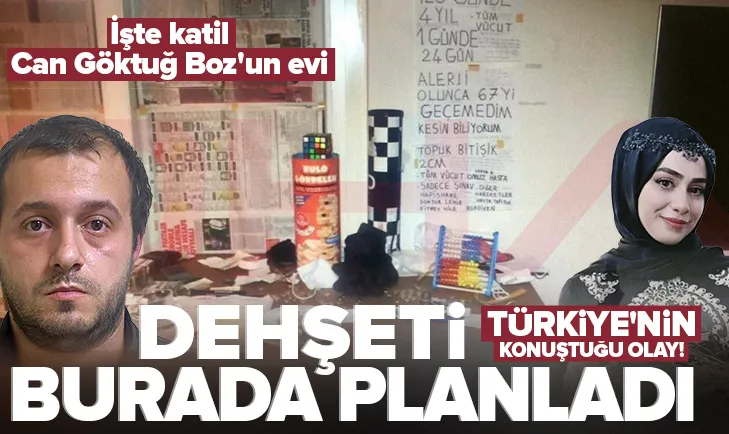 Can Göktuğ Boz’un evinde şoke eden detaylar bulundu!