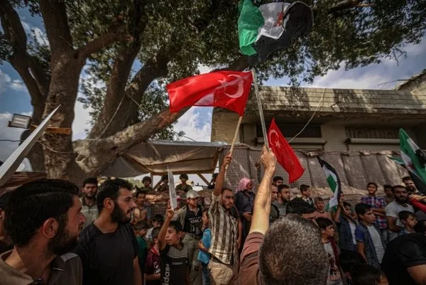 İdlib halkından Türkiye’ye destek