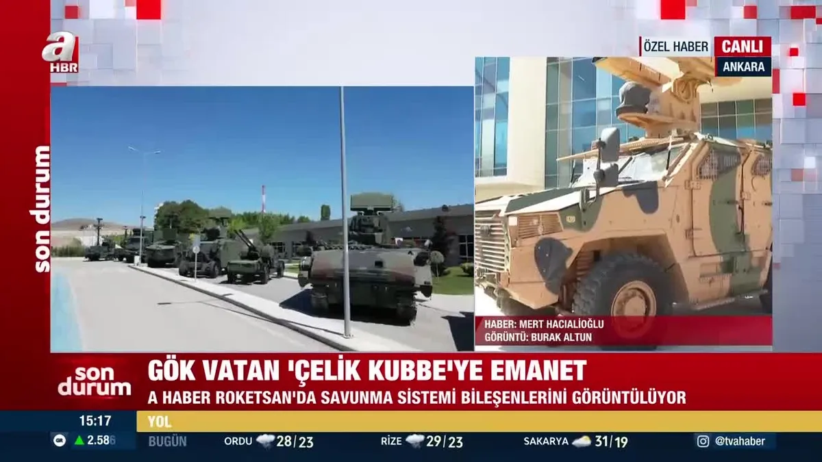 Çelik Kubbe'nin çalışma şekli nasıl olacak?