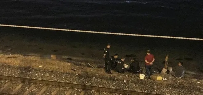 İzmir’de İZBAN treninin çarptığı kişi öldü