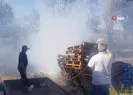 Karabük’te kömür ve odun deposu alev aldı