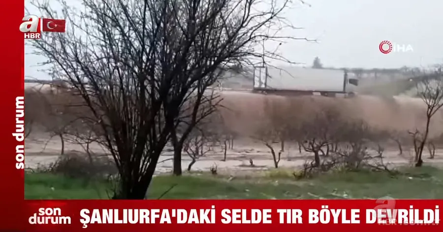 Şanlıurfa’da şiddetli sağanak sonrası sel! Korkunç görüntüler... Belediye Başkanı son durumu A Haber'de anlattı 18