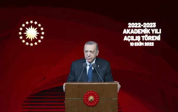 Son dakika: Başkan Erdoğan'dan Yükseköğretim Akademik Yıl Açılış Töreni'nde önemli açıklamalar | Kılıçdaroğlu'na başörtüsü çağrısı - 1
