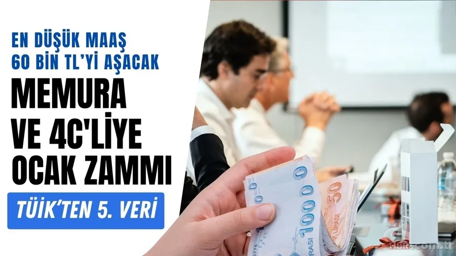 Memura ve 4C'liye zamlı maaş formülü! 5. veri geldi: Kim ne kadar alacak? Öğretmen, hemşire... 1