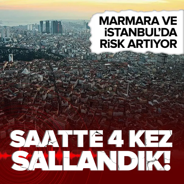 Saatte 4 kez sallandık!