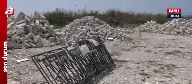 Hatay’da enkazlardan 550 tarihi eser çıkarıldı! Tarihe ve ecdada saygı