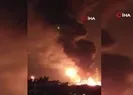 Petrol rafinerisi alevlere teslim