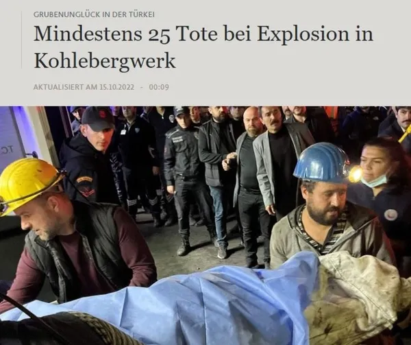 Dünya basını Bartın’daki maden ocağı faciasını konuşuyor!