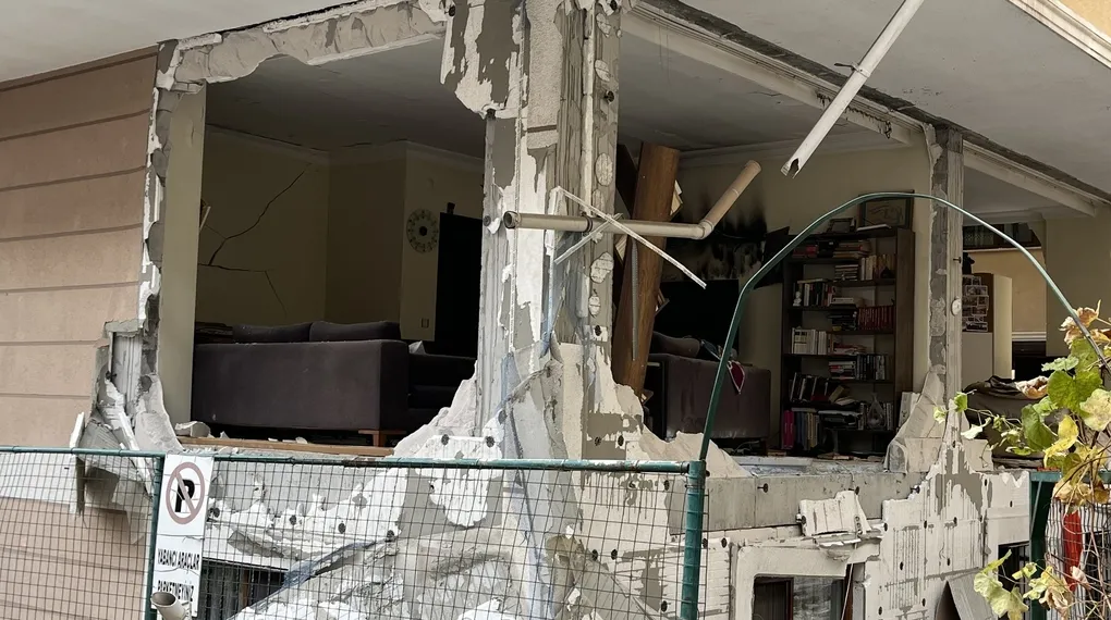 Ataşehir'de korkutan patlama!