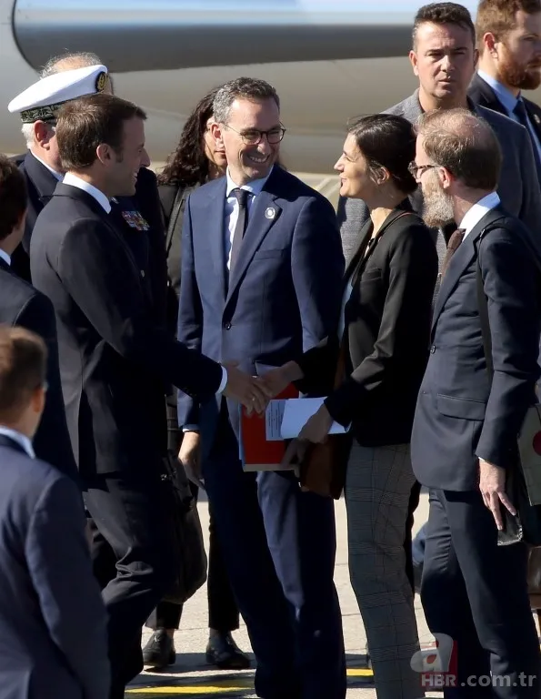 Fransa Cumhurbaşkanı Macron İstanbul'a geldi 6