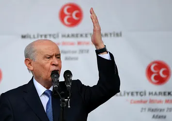Devlet Bahçeli Adana mitinginde konuştu