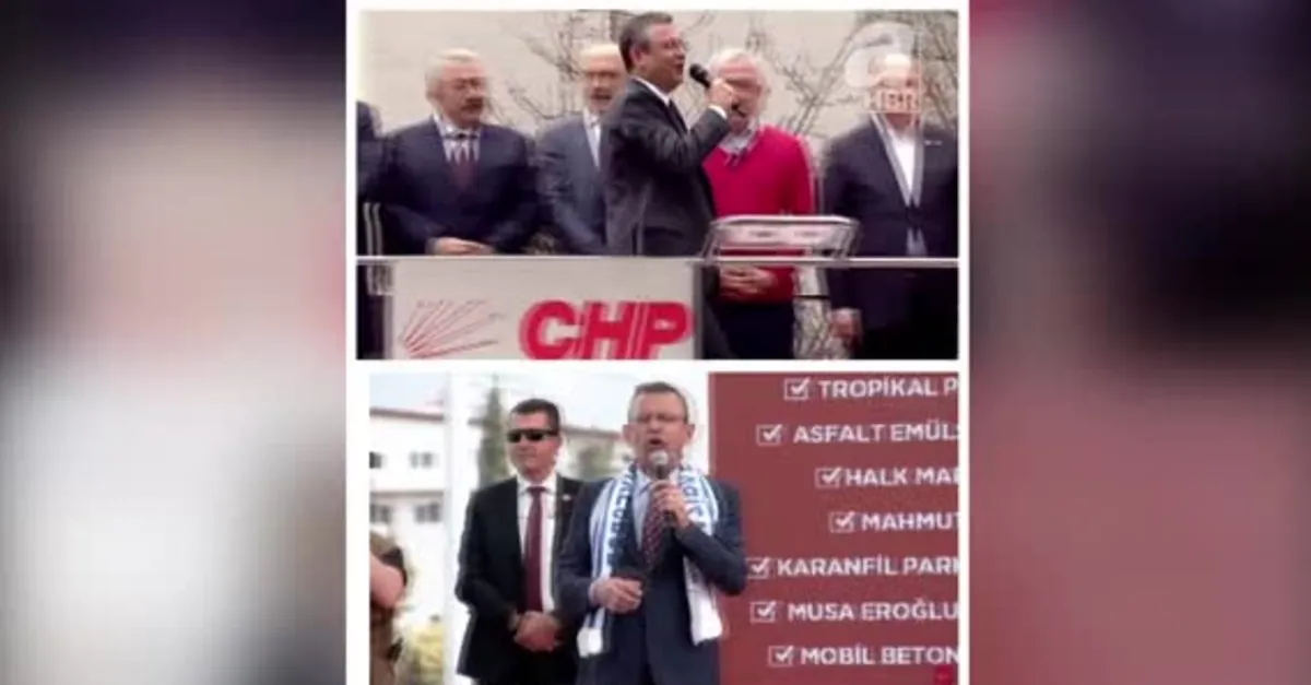 Özgür Özel'den A Haber'e "montaj" iftirası! Yalanı CHP'nin sosyal medya paylaşımıyla çöktü: Erdoğan'a oy var!