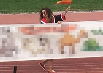 ODTÜ'de pankart skandalı