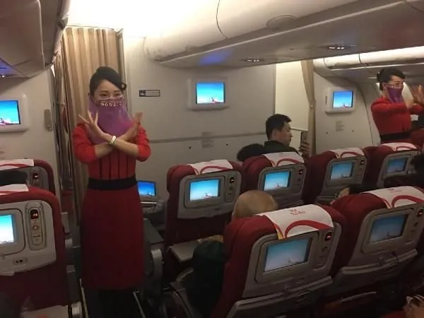 Çinli havayolu şirketi Türkiye’ye ilk seferini yaptı