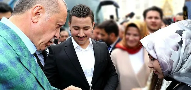 Başkan Erdoğan’dan 15 Temmuz gazisi Ahmet Onay’a jest