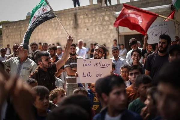 İdlib halkından Türkiye’ye destek