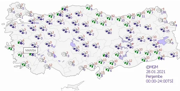 Son dakika: İstanbul’a kar yağacak mı? Meteoroloji’den flaş açıklama! 28 Ocak perşembe günü hava nasıl olacak?