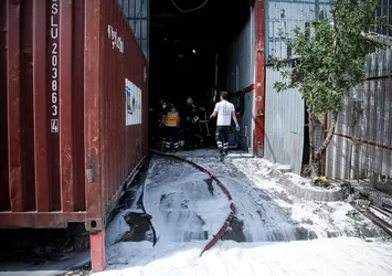 Bursa'da fabrikada patlama