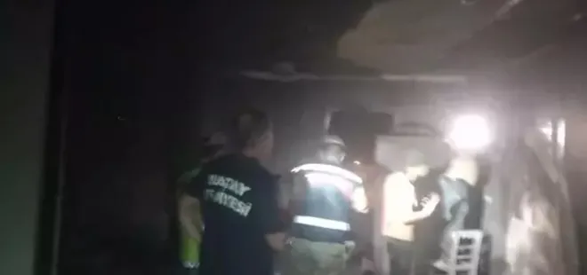 Otelde yangın korkuttu