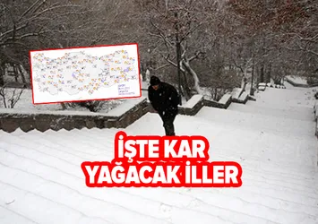 Meteoroloji kar yağacak illeri açıkladı! 6 Ocak'ta hava nasıl olacak! İstanbul'a kar yağacak mı? Ankara'ya kar yağacak mı?