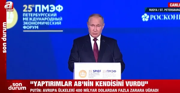 Son dakika: Rusya Devlet Başkanı Putin'den yaptırımlara tepki - 5
