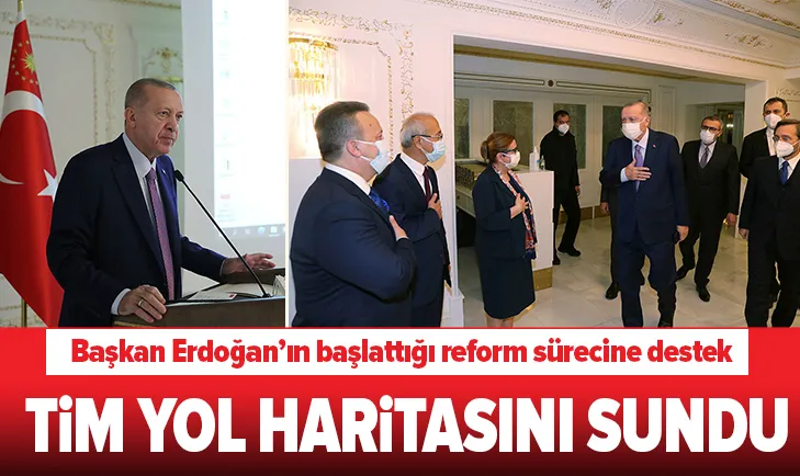 Başkan Erdoğan'ın başlattığı reform sürecine destek