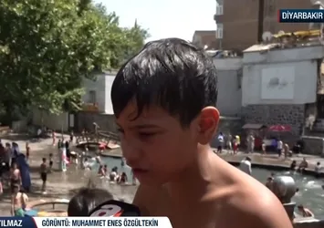 Diyarbakır'da son durum: Abi sıcaktır!