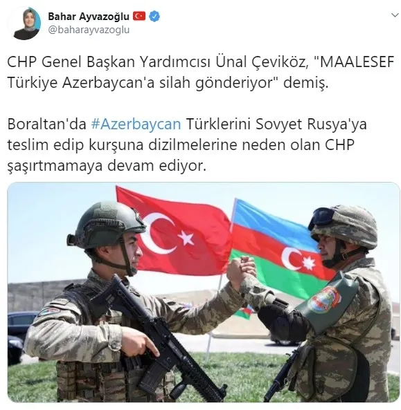 AK Partili milletvekillerinden CHP’li Çeviköz’ün Azerbaycan kara propagandasına tepki