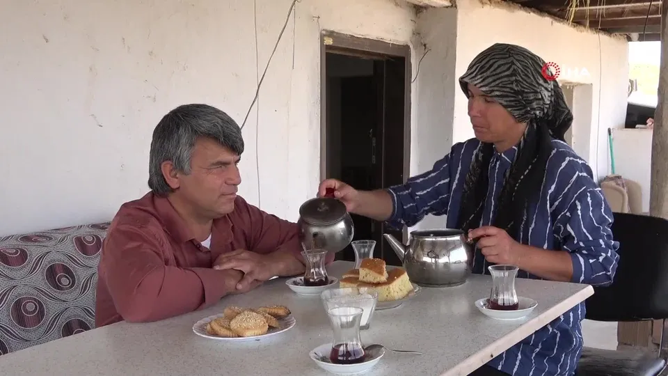 Görme engelli çiftin yaşam azmi