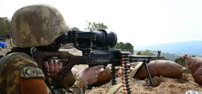 Pençe harekatında teröristlere darbe!