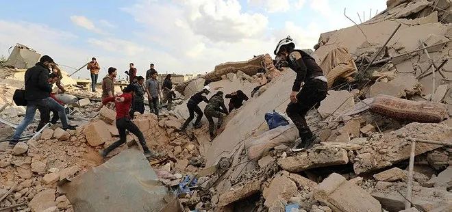 Suriye’nin İdlib kentine hava saldırısı: 10 ölü