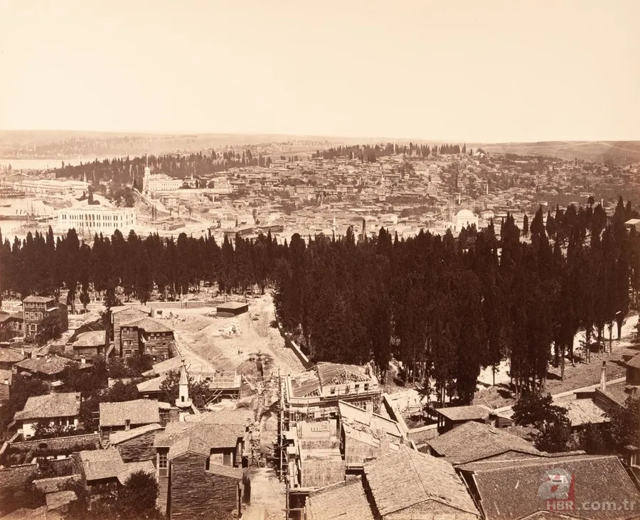 İstanbul'u hiç böyle görmediniz! 1860'lı yıllardan eşsiz görüntüler... 5