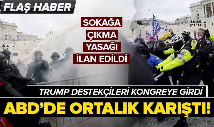 Trump mitinginin ardından ABD karıştı!