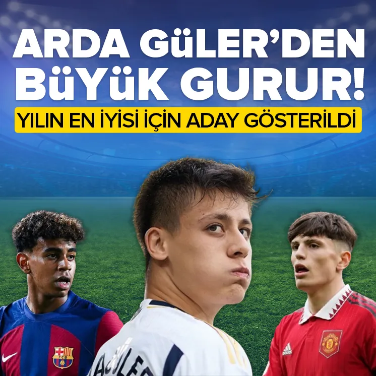 Arda Gülerden büyük gurur! Aday gösterildi