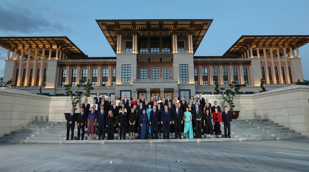 Külliye'de NATO liderlerine lezzet şöleni