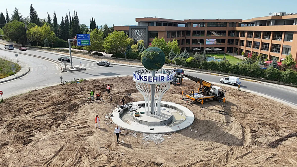 Sapanca'nın yeni vitrininde "yeşil dünya" detayı
