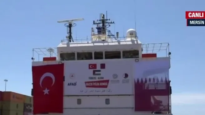 Gazze için yardım gemisi