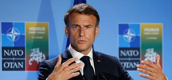 Fransa’da yüksek tansiyon! Macron’a kesik parmak şoku