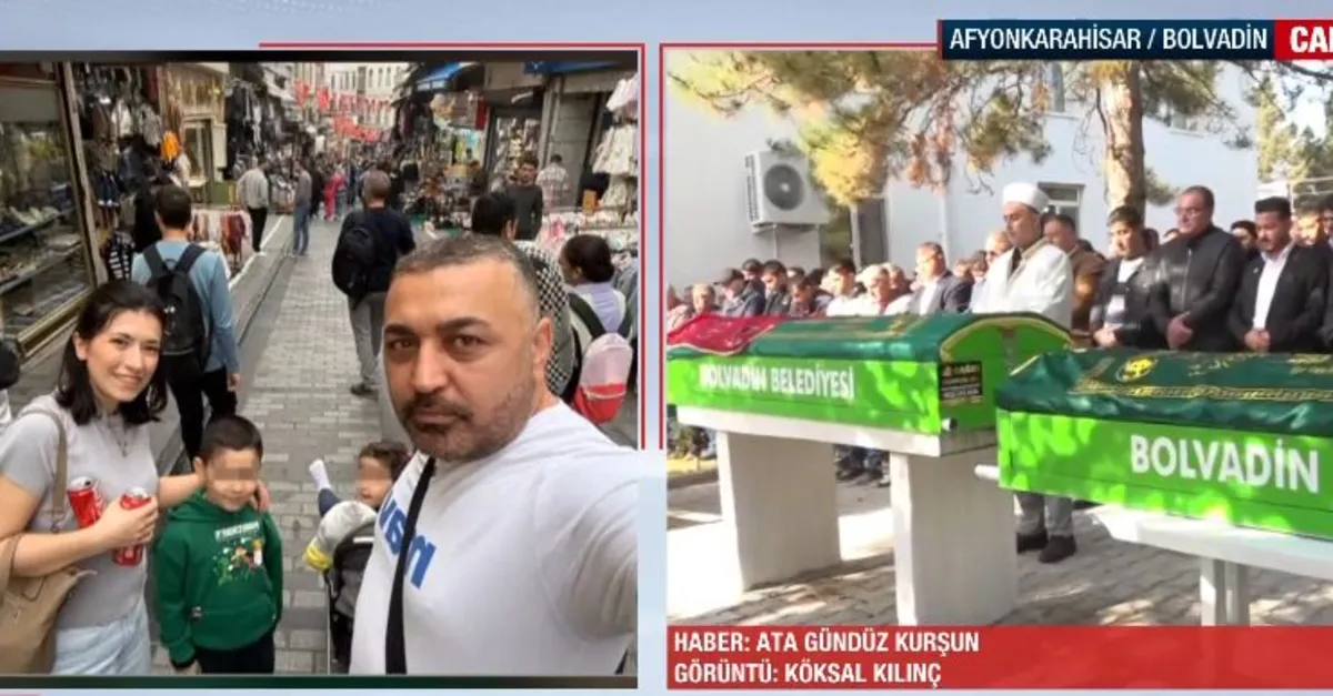 Anne ve 2 çocuğu ebediyete uğurlanıyor!