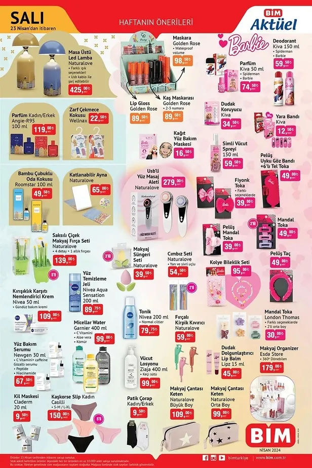 23 Nisan BİM aktüel kataloğu: BİM’e Elektrikli Bisiklet, Mini Buz Dolabı, Drone, Terlik Çeşitleri ucuza geliyor