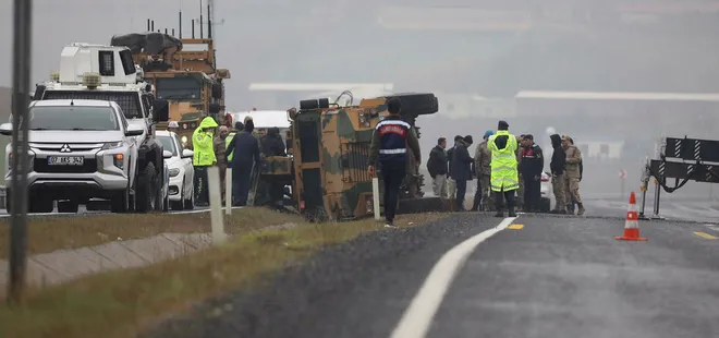 Son dakika! Diyarbakır'da askeri araç devrildi: 6 yaralı