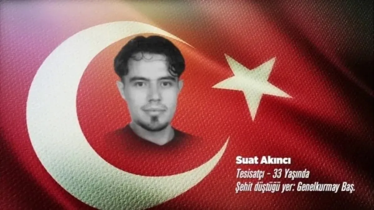 15 Temmuz şehidi Suat Akıncı'nın annesinden yürekleri burkan sözler: Oğlumu damatlıkla değil beyaz kefen içinde gördüm