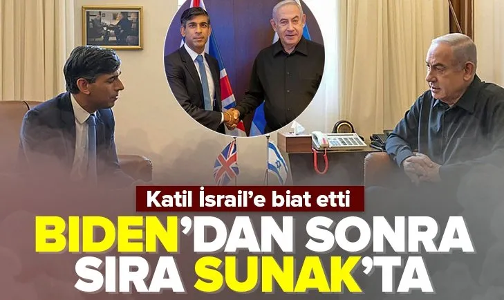 İngiltere Başbakanı Sunak’tan İsrail’e destek