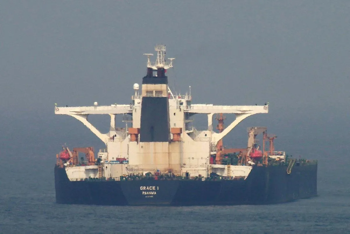 İran'ın Grace 1 adlı petrol tankeri bu gece yola çıkıyor