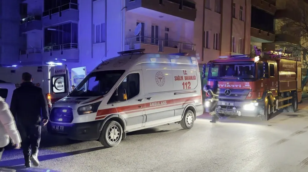 Aksaray'da doğal gaz patlaması!