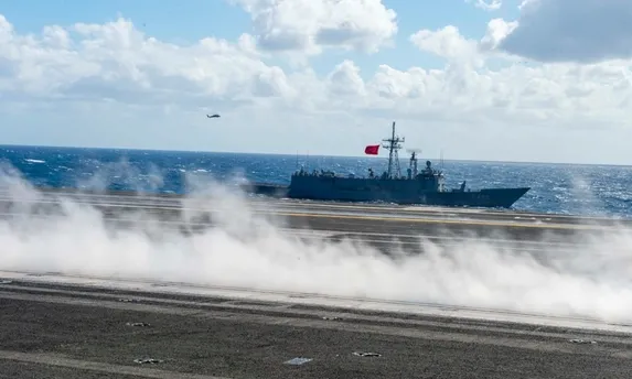 TSK unsurları USS Dwight D. Eisenhower Uçak Gemisi Görev Grubu ile Doğu Akdeniz'deki eğitim gerçekleştirdi - 5